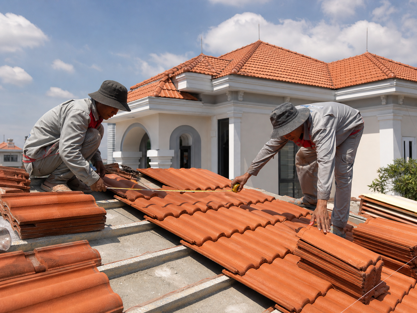 Một mét vuông mái cần bao nhiêu viên ngói? Cách tính thực tế cho từng loại ngói