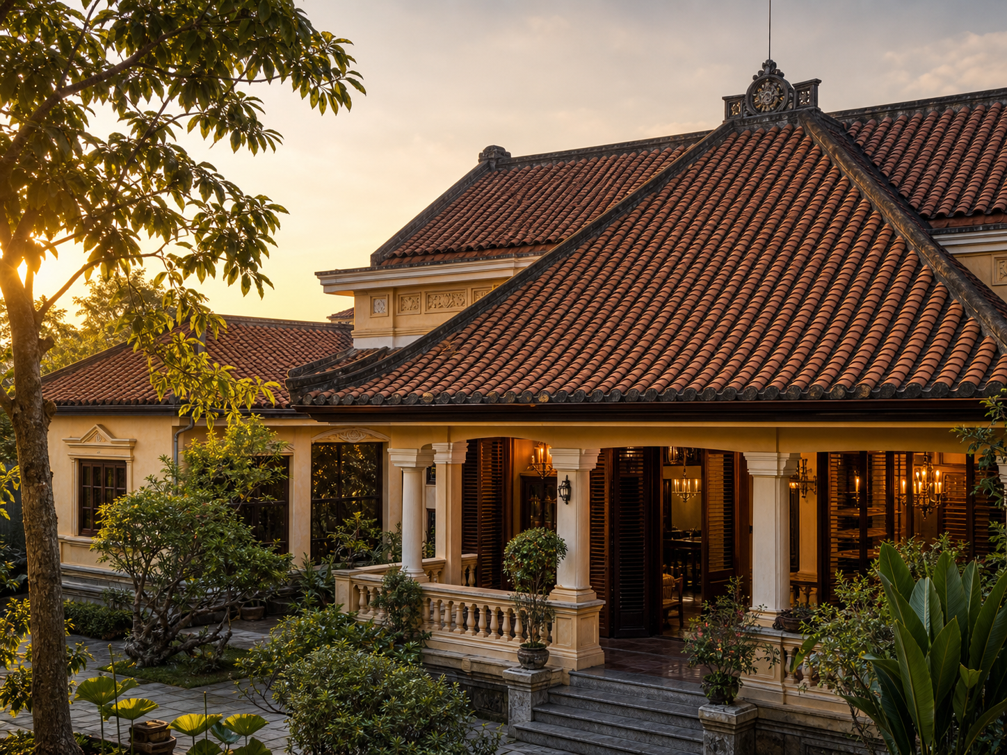 Biệt Thự Phong Cách Cổ Điển — Thành phố Huế